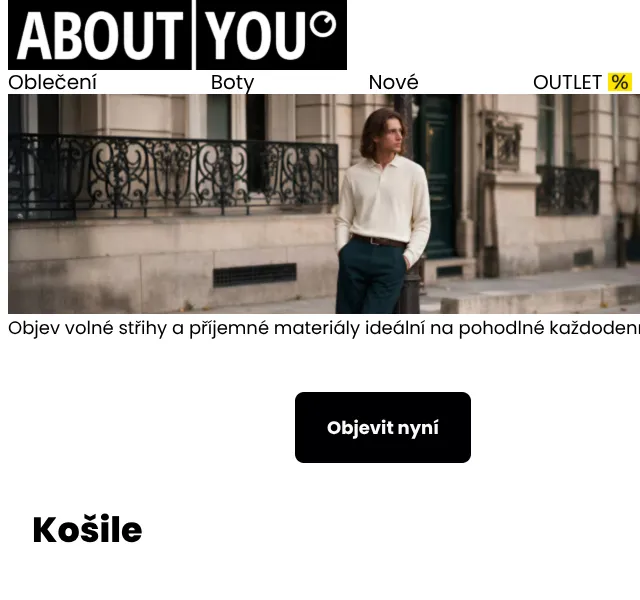 ABOUT YOU: Nové košile Felix Hardy, Karl Lagerfeld – září 2026