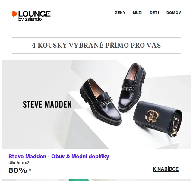Lounge by Zalando: Steve Madden, Nike, Fila až 80% – červen 2026 | Nuslet.cz