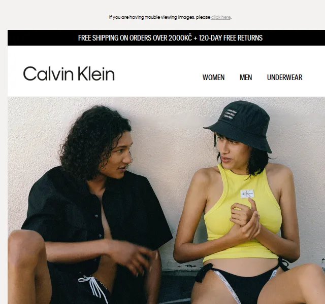Calvin Klein: Plážová kolekce – červen 2026 | Nuslet.cz