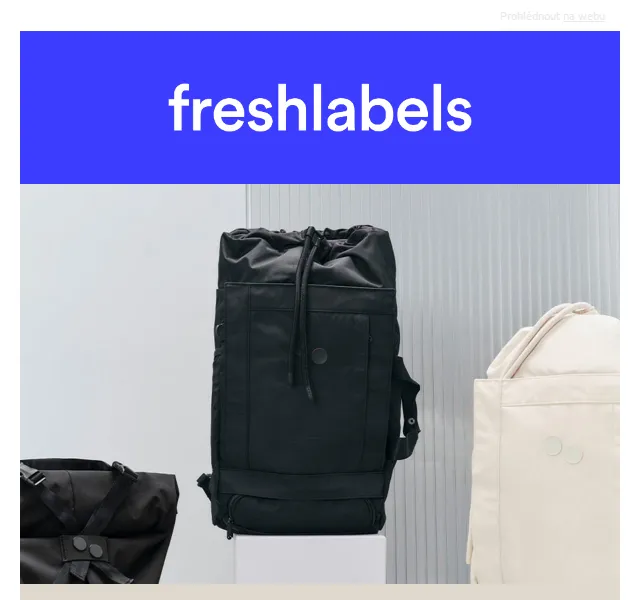 Freshlabels: Batohy pinqponq, Herschel & FREITAG – červenec 2026 | Nuslet.cz