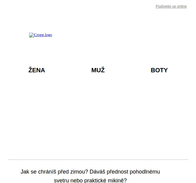 Cropp: Podzimní svetry a mikiny – červenec 2026 | Nuslet.cz