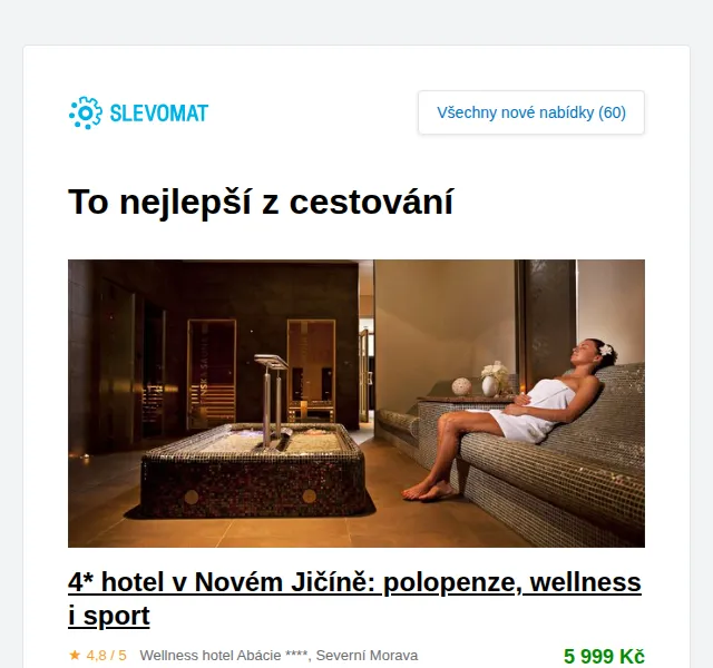 Slevomat: Luxusní pobyt v Karlových Varech – červen 2026 | Nuslet.cz