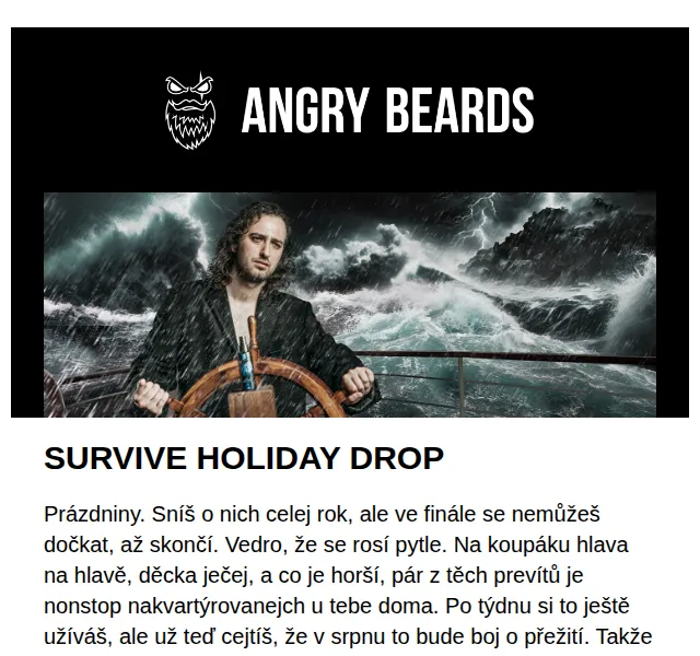 Angrybeards: Survive Holiday Drop – nová kolekce červen 2026 | Nuslet.cz