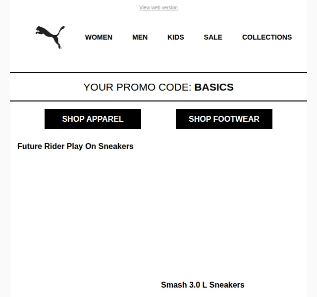 PUMA: End of Season Sale 15–20 % extra sleva – červen 2026 | Nuslet.cz