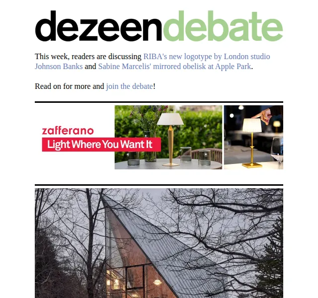Dezeen Daily: Architektonický newsletter – červen 2026 | Nuslet.cz