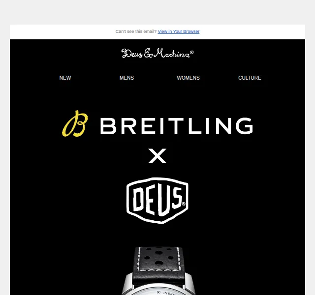 Deus Ex Machina Europe: Breitling Top Time Deus – červen 2026 | Nuslet.cz