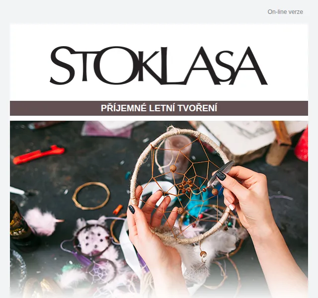 Stoklasa: Lapače snů a letní tvoření – červen 2026 | Nuslet.cz