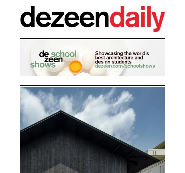 Dezeen Daily: Zaha Hadid vodíkové stanice – červen 2026 | Nuslet.cz
