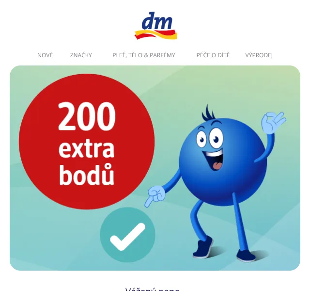 dm Drogerie: Extra body a eKupony – Červenec 2026