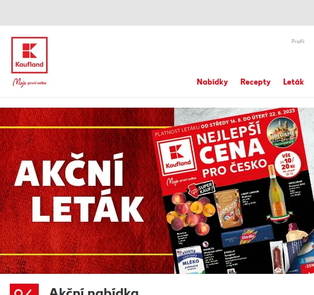 Kaufland: Italská kuchyně – Olivový olej, Gran Moravia, Prosecco – srpen 2026 | Nuslet.cz