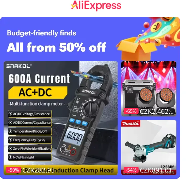 AliExpress: slevy až 96 % – květen 2026 | Nuslet.cz