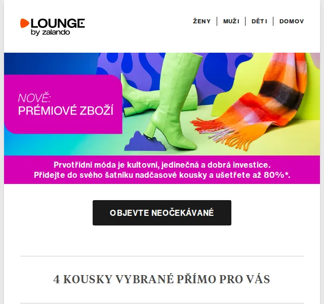 Lounge by Zalando: Steve Madden, Hunkemöller a Emporio Armani – červen 2026 | Nuslet.cz
