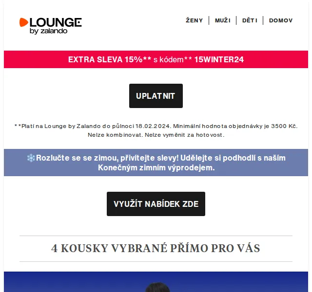 Lounge by Zalando: Konečný zimní výprodej Karl Lagerfeld & Bugatti – červen 2026 | Nuslet.cz