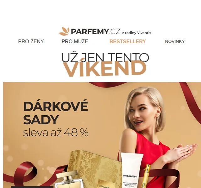 Parfemy.cz: Dárkové sady se slevou až 48 % – červen 2026 | Nuslet.cz