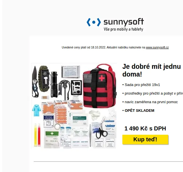 Sunnysoft: sada pro přežití 19v1 a další akce – červen 2026 | Nuslet.cz