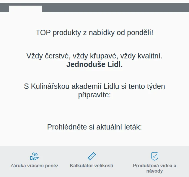 Lidl: TOP produkty a regionální speciality – červen 2026 | Nuslet.cz