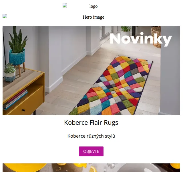 Vivre: Outlet bydlení – koberce, dekorace, šperky – červenec 2026 | Nuslet.cz