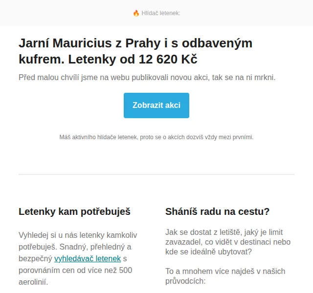 Cestujlevne.com: Letenky na Mauricius od 12 620 Kč – červen 2026 | Nuslet.cz