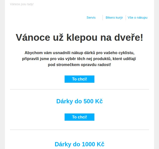 czbikero: Výběr dárků na kolo do 5000 Kč – červen 2026 | Nuslet.cz