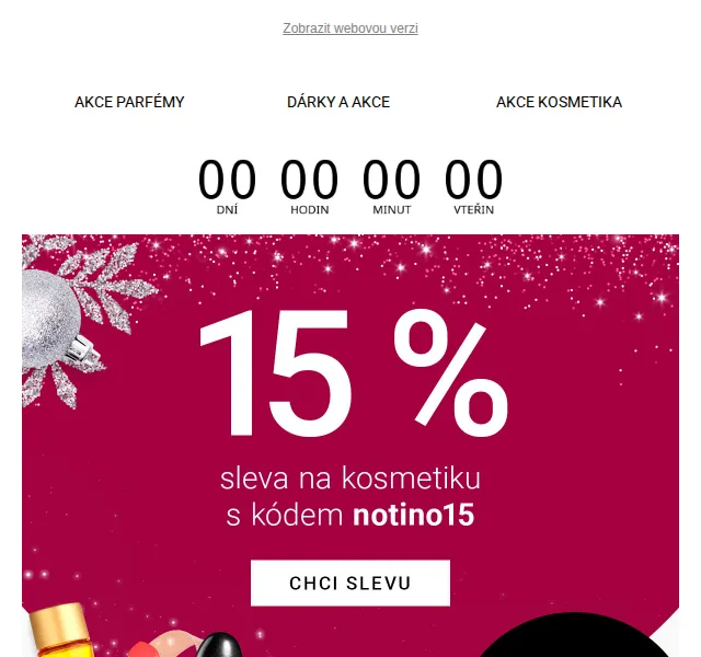 Notino: 18% sleva na kosmetiku – červen 2026 | Nuslet.cz