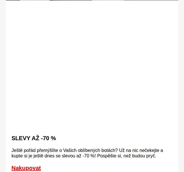 Baťa: Slevy až -70 % na boty – červenec 2026 | Nuslet.cz