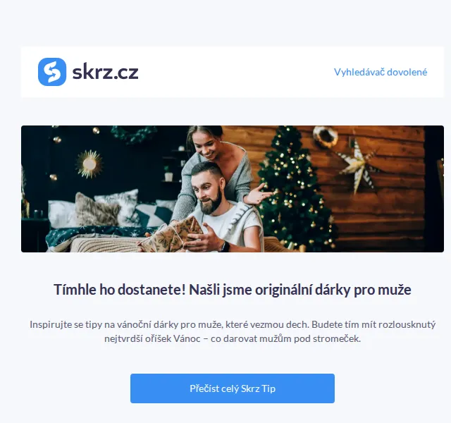 Skrz: Dárky pro muže od 389 Kč – červenec 2026 | Nuslet.cz