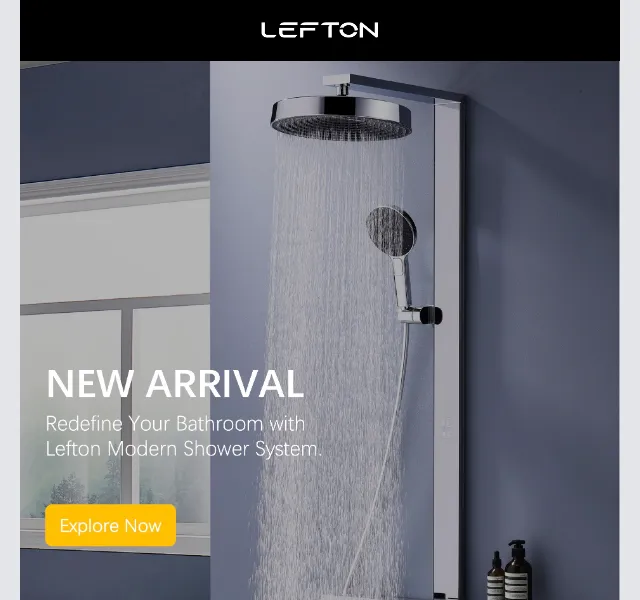 Lefton Sanitary: nová sprchová sada s digitálním displejem – červen 2026 | Nuslet.cz