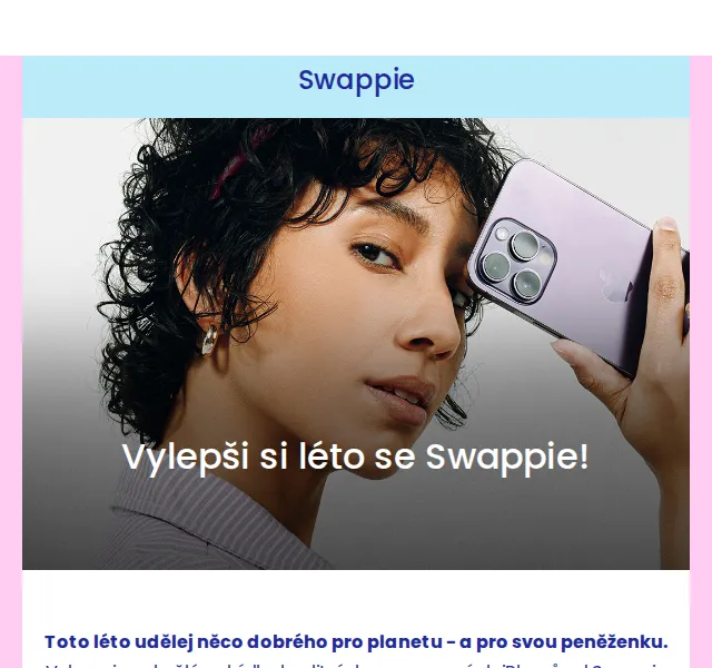 Swappie: letní sleva až 1180 Kč na iPhony – červenec 2026 | Nuslet.cz