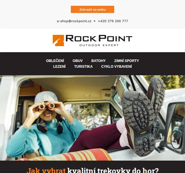 Rock Point: kvalitní trekové boty – červen 2026 | Nuslet.cz