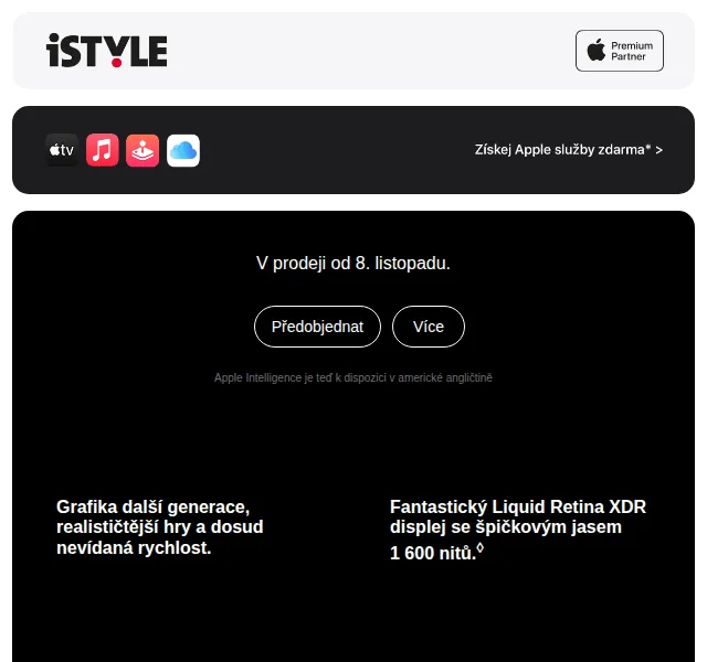 iSTYLE: Nový MacBook Pro s čipem M4 – červen 2026 | Nuslet.cz