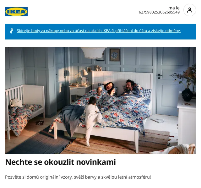 IKEA: Nový nábytek GULLABERG, matrace sleva až 30 % – červenec 2026