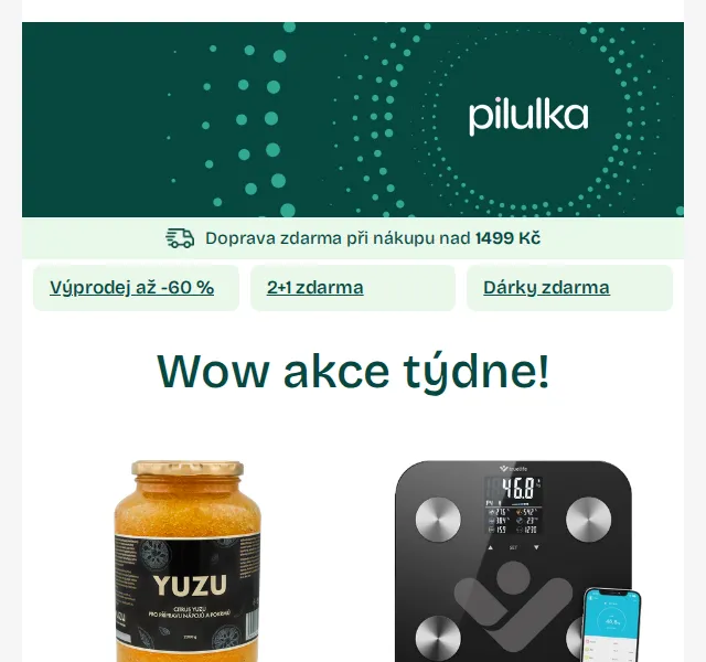 Pilulka.cz: Slevy až -60 % a protein Extrifit 2 kg – červen 2026 | Nuslet.cz
