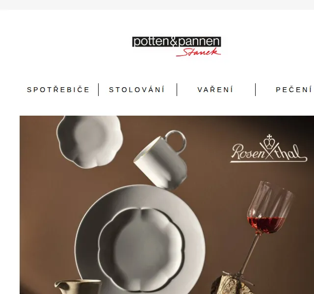 Potten & Pannen: Rosenthal Sonetto porcelán – duben 2026