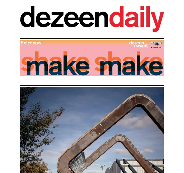 Dezeen Daily: Nové architektonické projekty a design – červen 2026 | Nuslet.cz