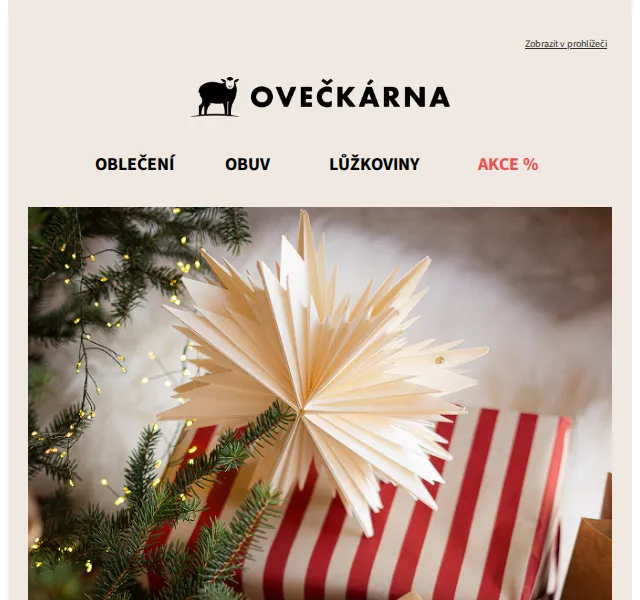 Ovečkárna: Vánoční kolekce s huňatými dárky | Nuslet