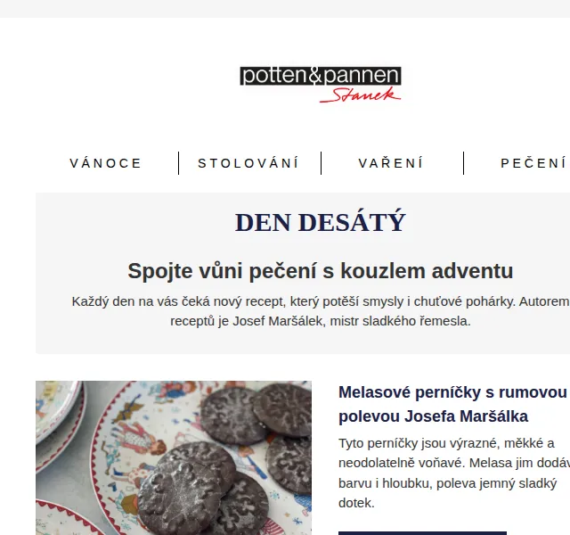Potten & Pannen: Finále výzvy Melasové perníčky – červenec 2026 | Nuslet.cz