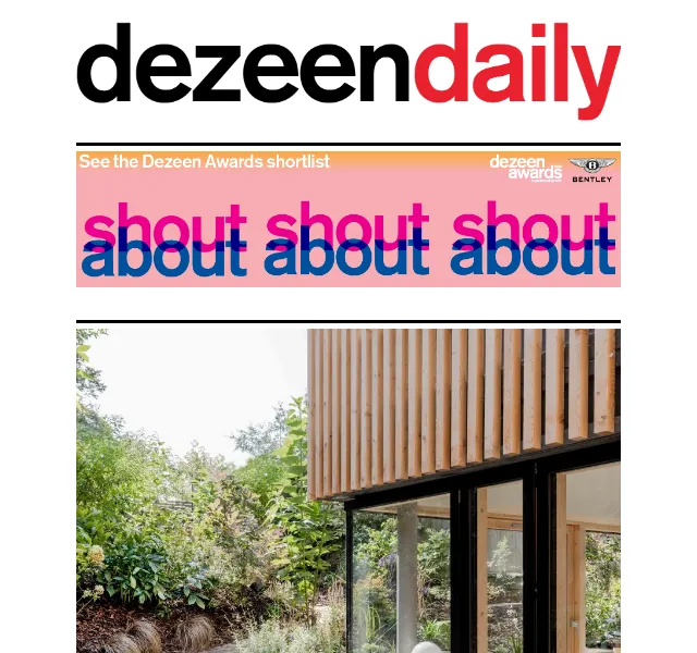Dezeen Daily: Novinky z architektury a designu – červen 2026 | Nuslet.cz