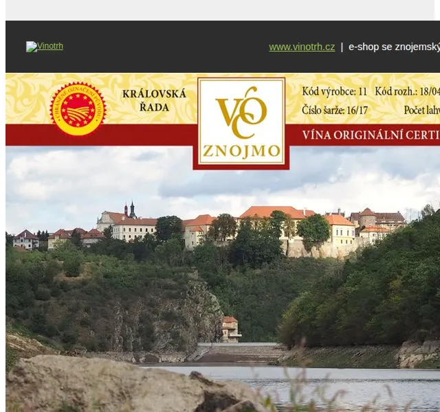 Vinotrh: Nová vína VOC Znojmo 2022 – červen 2026 | Nuslet.cz