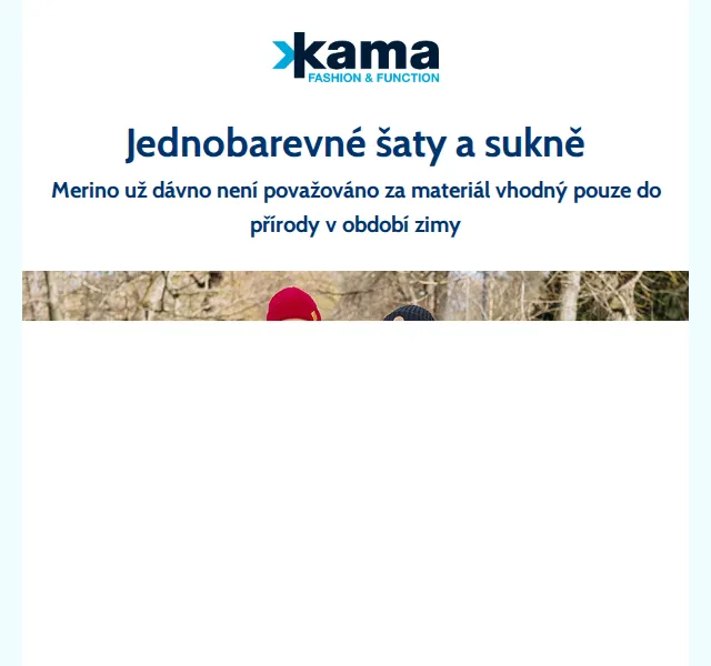 KAMA: Merino šaty a sukně – červenec 2026 | Nuslet.cz