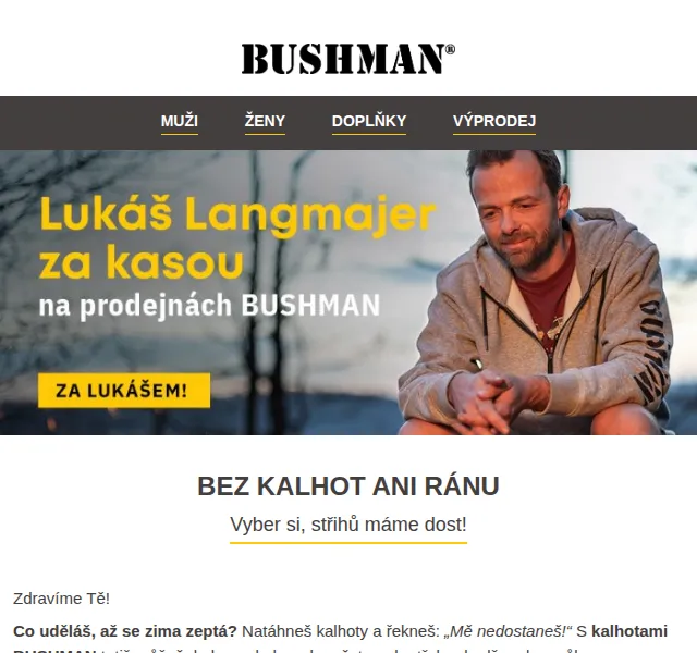BUSHMAN: Kalhoty Gibson, League, Lincoln II – od 1 999 Kč – červen 2026 | Nuslet.cz