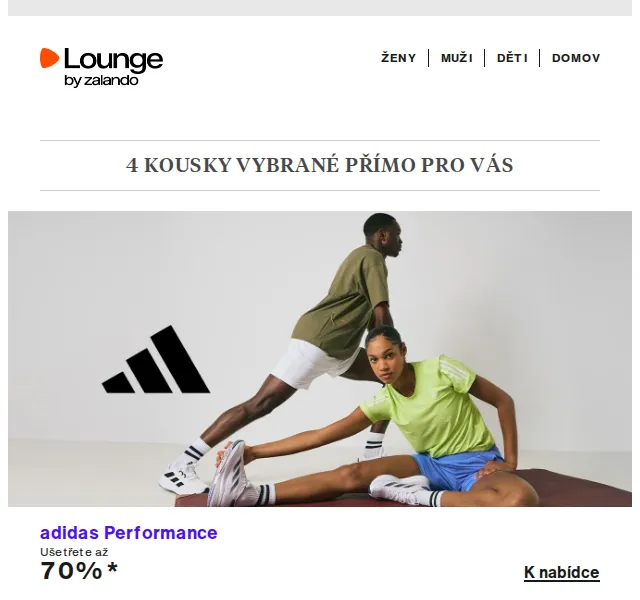 Lounge by Zalando: Sleva až 75 % – duben 2026 | Nuslet.cz