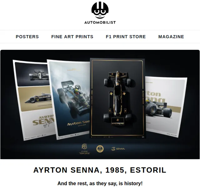 Automobilist: Limitované edice Ayrton Senna – červenec 2026 | Nuslet.cz