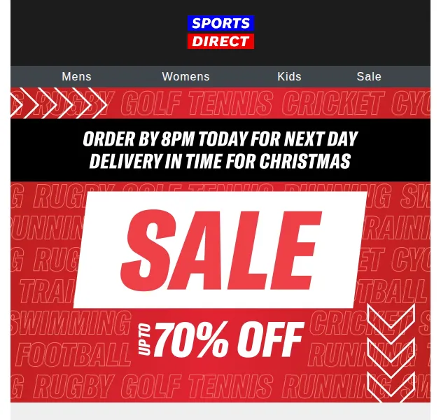 Sportsdirect.com: Sleva až 70 % na dárky – červen 2026 | Nuslet.cz