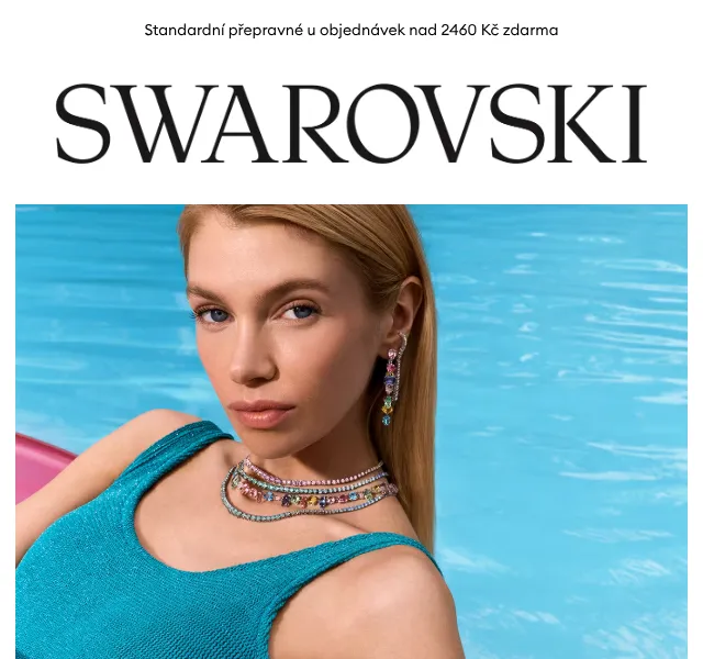 Swarovski: Letní šperky Gema – srpen 2026 | Nuslet.cz