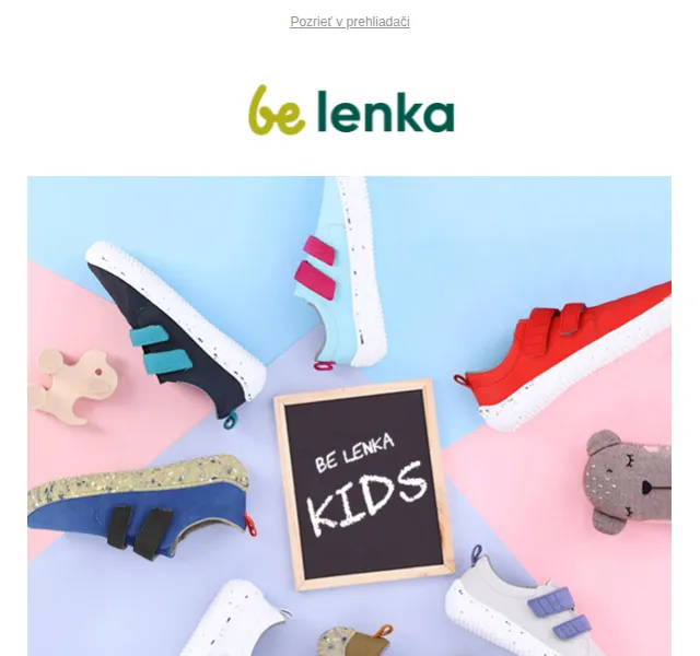 Be Lenka: Zľavy až 30% na detské barefoot topánky – červen 2026 | Nuslet.cz