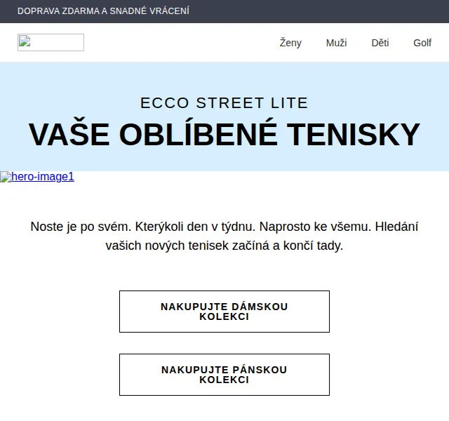 ECCO: tenisky STREET LITE a pikniková deka zdarma – červenec 2026 | Nuslet.cz