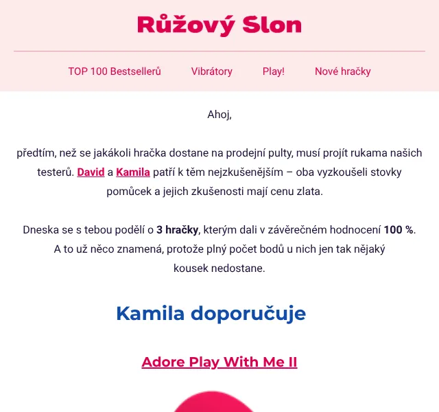 RuzovySlon.cz: TOP hračky s až 30 % slevou – srpen 2026