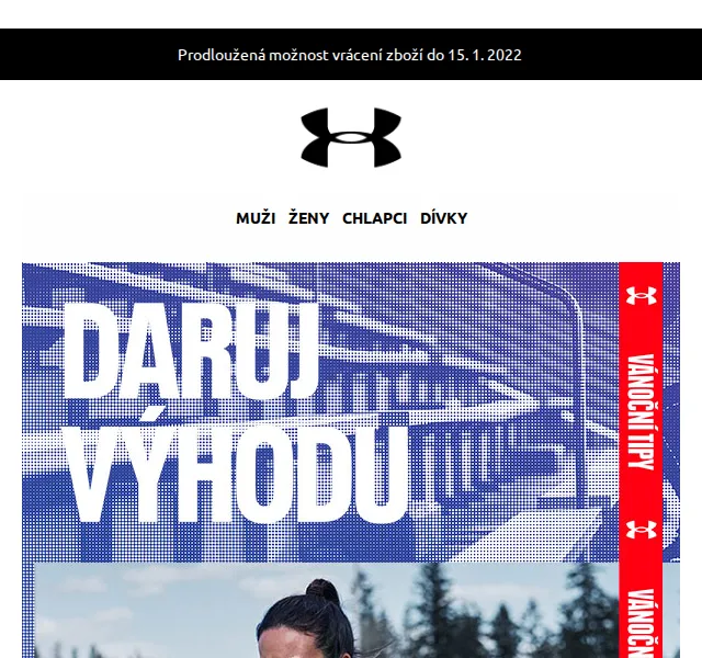 Under Armour: vánoční inspirace – prosinec 2021 | Nuslet.cz