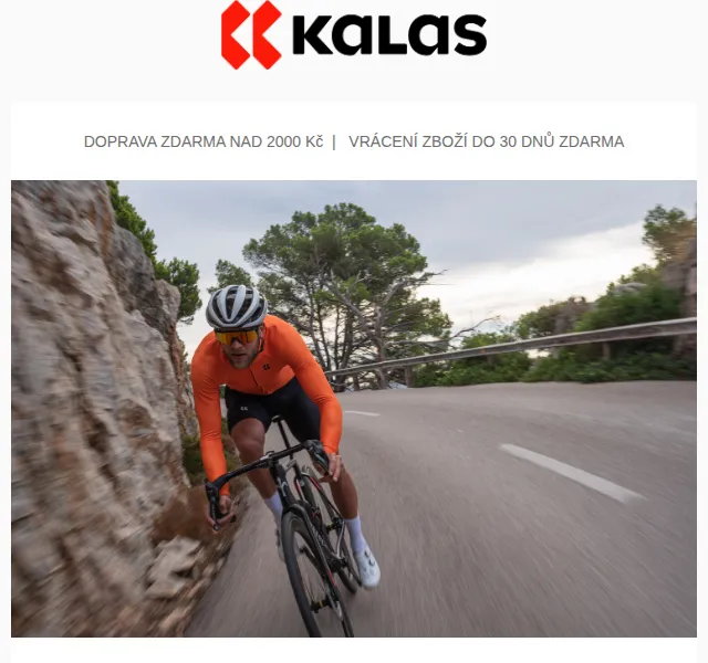 KALAS Sportswear: Zateplené dresy – červen 2026 | Nuslet.cz