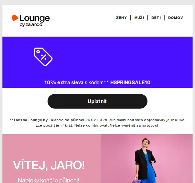Lounge by Zalando: Jarní slevy Nike Performance a Guess – červen 2026 | Nuslet.cz